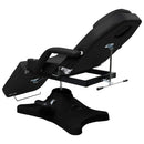 vidaXL fekete masszázsasztal 180 x 62 x (86,5-118) cm