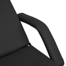 vidaXL fekete masszázsasztal 180 x 62 x (86,5-118) cm