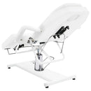 vidaXL fehér masszázsasztal 180 x 62 x (87-112) cm