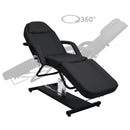 vidaXL fekete masszázsasztal 180 x 62 x (87-112) cm