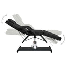 vidaXL fekete masszázsasztal 180 x 62 x (87-112) cm