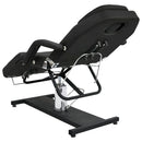vidaXL fekete masszázsasztal 180 x 62 x (87-112) cm