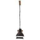 vidaXL fekete ipari függőlámpa 25 W 109 cm E27