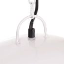 vidaXL kerek fehér ipari vintage függőlámpa 25 W 41 cm E27