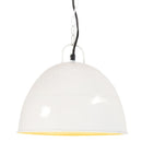 vidaXL kerek fehér ipari vintage függőlámpa 25 W 31 cm E27