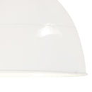 vidaXL kerek fehér ipari vintage függőlámpa 25 W 31 cm E27