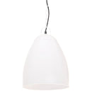 vidaXL kerek fehér ipari függőlámpa 25 W 32 cm E27