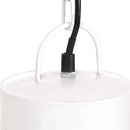 vidaXL kerek fehér függőlámpa 25 W 48 cm E27