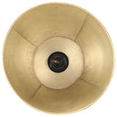 vidaXL sárgaréz tömör mangófa állólámpa E27