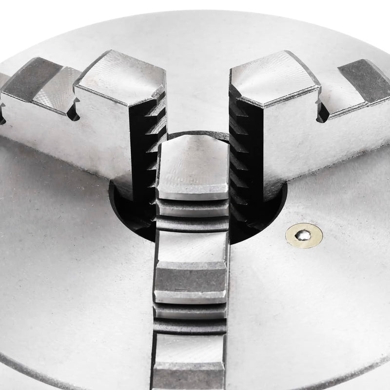 vidaXL 3 szorítópofás önközpontosító acél esztergatokmány 160 mm