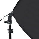 vidaXL fotóstúdió-felszerelés softbox lámpákkal és háttérrel