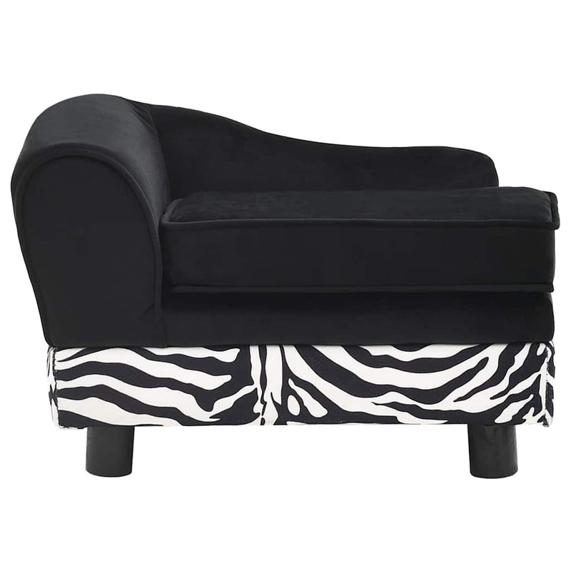 vidaXL plüss kutyakanapé 57 x 34 x 36 cm