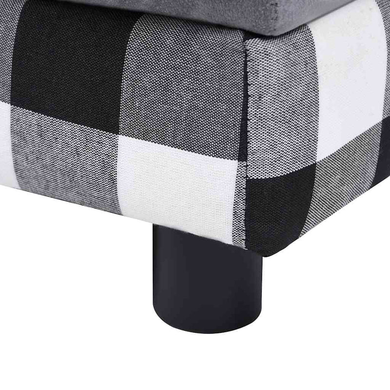 vidaXL szürke plüss kutyakanapé 57 x 34 x 36 cm
