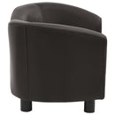 vidaXL barna műbőr kutyakanapé 67 x 41 x 39 cm