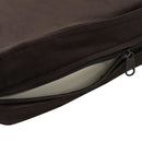 vidaXL barna plüss kutyakanapé 72 x 45 x 30 cm