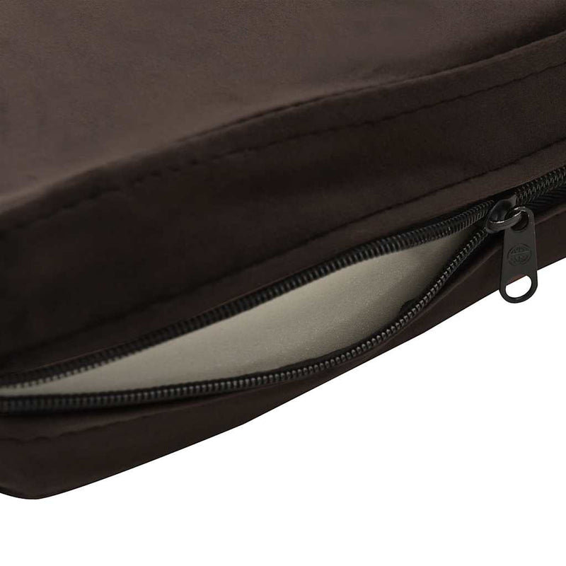 vidaXL barna plüss kutyakanapé 72 x 45 x 30 cm