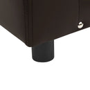 vidaXL szürke plüss és műbőr kutyakanapé 81 x 43 x 31 cm