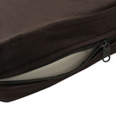 vidaXL szürke plüss és műbőr kutyakanapé 81 x 43 x 31 cm