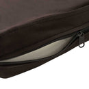 vidaXL barna plüss és műbőr kutyakanapé 60 x 43 x 30 cm