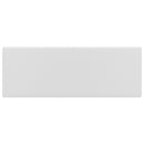 vidaXL négyszög alakú matt fehér kerámia mosdókagyló túlfolyóval 41 x 41 cm