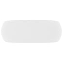 vidaXL kerek matt fehér kerámia luxus mosdókagyló 40 x 15 cm