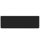 vidaXL matt fekete kerámia luxus mosdókagyló 41x30x12 cm