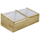 vidaXL 2 db impregnált fenyőfa melegház 100 x 50 x 35 cm