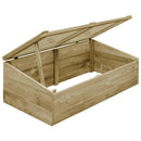 vidaXL 2 db impregnált fenyőfa melegház 100 x 50 x 35 cm