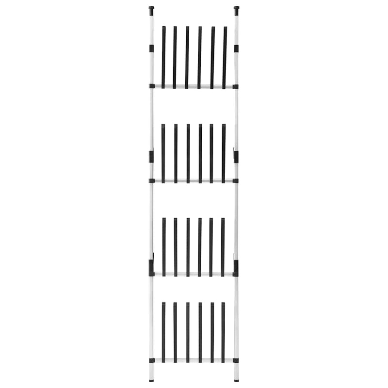 vidaXL alumínium teleszkópos csizmatartó rudakkal