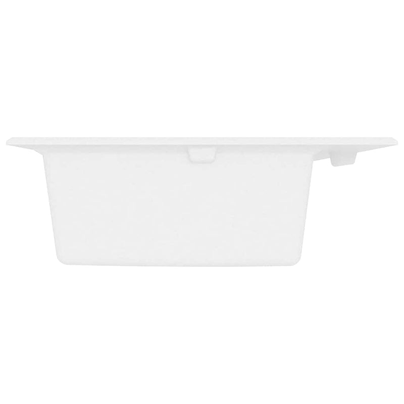 vidaXL Konyhai mosogató Fehér 79 x 50 x 31 cm Gránit