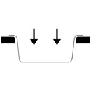 vidaXL szürke gránit konyhai mosogatótálca túlfolyóval