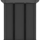 vidaXL 15 rekeszes szürke szövet polc dobozokkal 103 x 30 x 175,5 cm