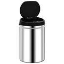 vidaXL automata érzékelős rozsdamentes acél szemeteskuka 30 L