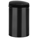 vidaXL fekete automata érzékelős szénacél szemeteskuka 30 L