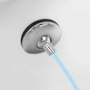 vidaXL fehér kerámia falra szerelhető perem nélküli WC tartály