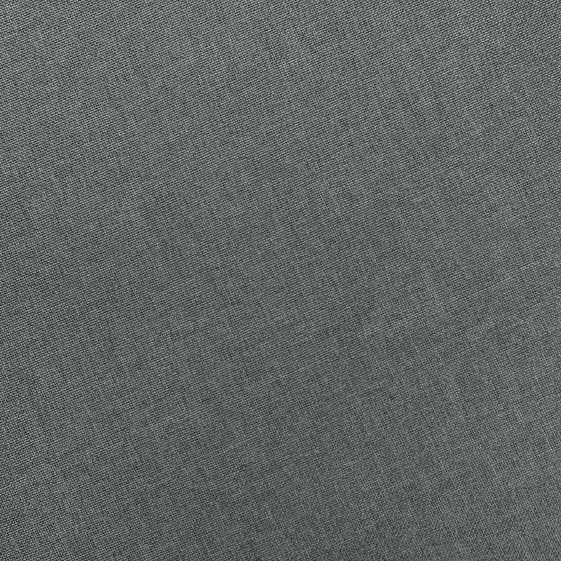 vidaXL világosszürke szövet fotel lábzsámollyal