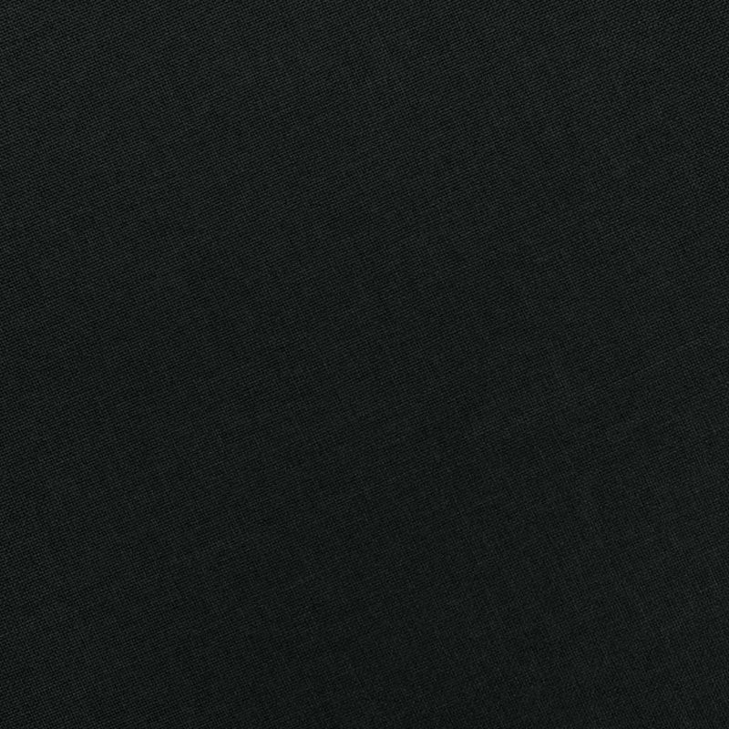 vidaXL fekete szövet fotel lábzsámollyal