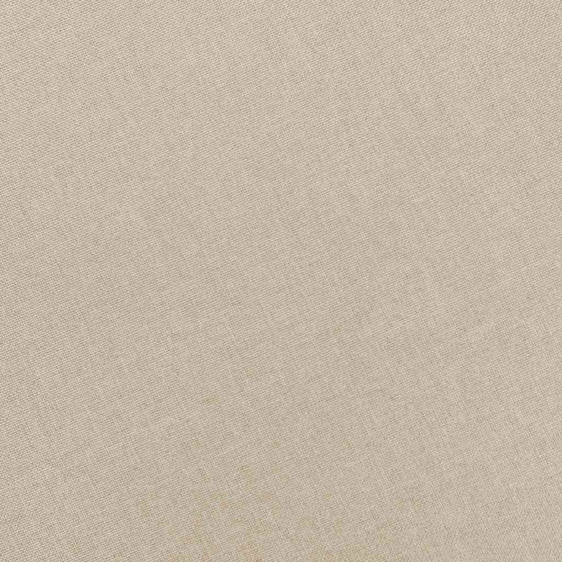 vidaXL krémszínű szövet fotel lábzsámollyal