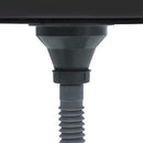 vidaXL ezüst rozsdamentes acél lefolyós konyhamosogató 600x500x155 mm