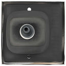 vidaXL ezüst rozsdamentes acél lefolyós konyhamosogató 600x600x155 mm