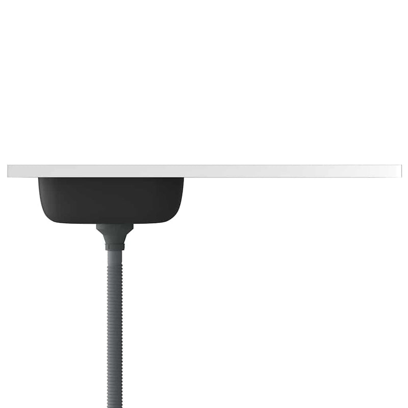 vidaXL ezüst rozsdamentes acél lefolyós konyhamosogató 1000x600x155 mm