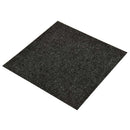 vidaXL Szőnyeg 20 pcs Fekete 50 x 50 x 0,5 cm Bitumen