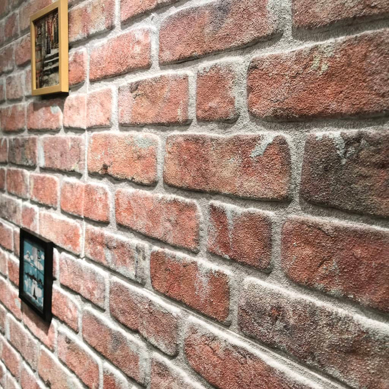 vidaXL 10 db EPS 3D fali panel vörös tégla dizájnnal