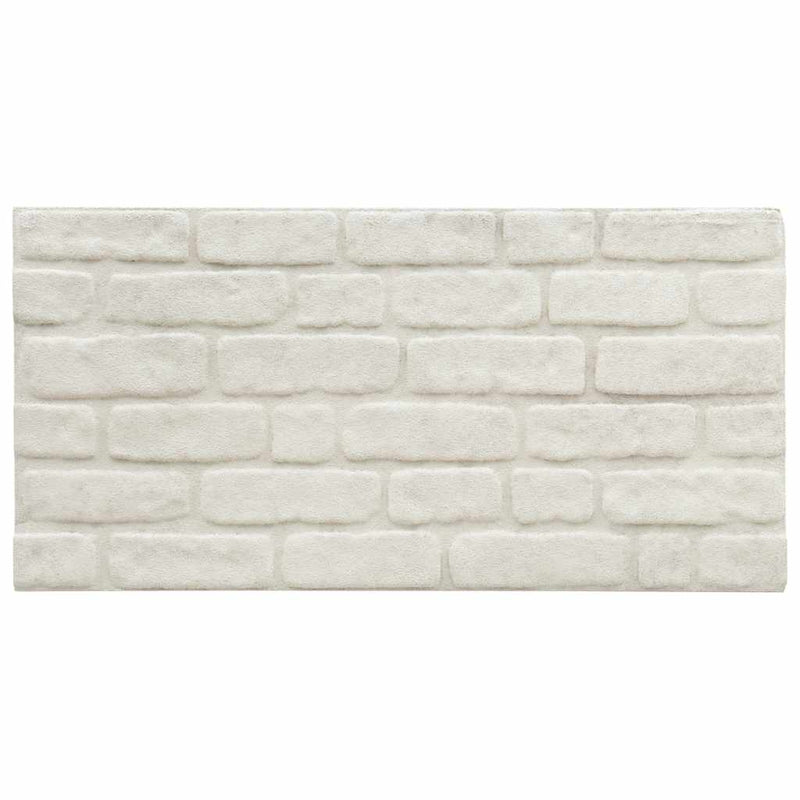 vidaXL 10 db EPS 3D fali panel fehér tégla dizájnnal