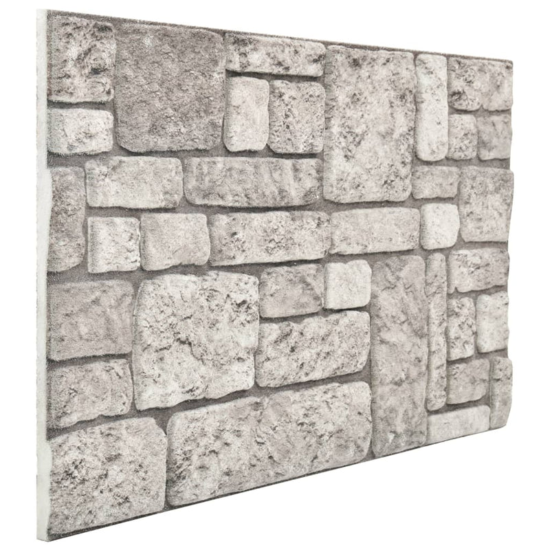vidaXL 10 db EPS 3D fali panel szürke tégla dizájnnal