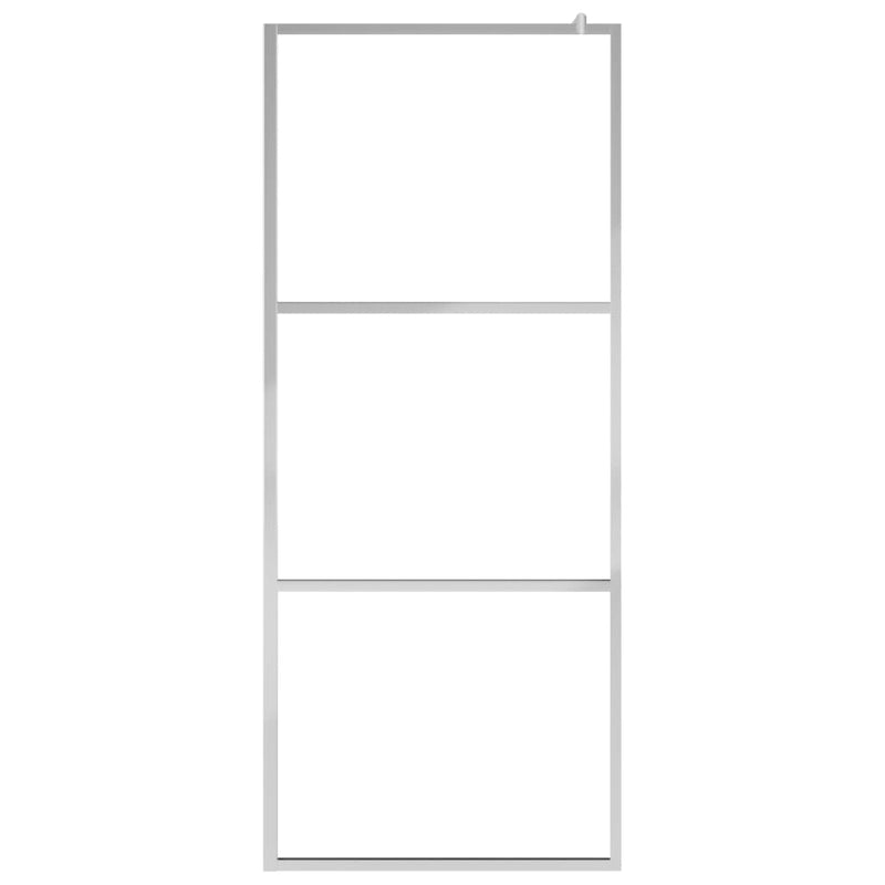 vidaXL zuhanyfal ESG tejüveggel 90 x 195 cm