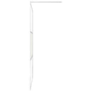 vidaXL zuhanyfal kőmintás ESG üveggel 100 x 195 cm