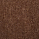 323096 vidaXL Dining Chairs 2 pcs Brown Fabric