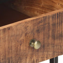 vidaXL nyers akácfa dohányzóasztal 90 x 50 x 40 cm