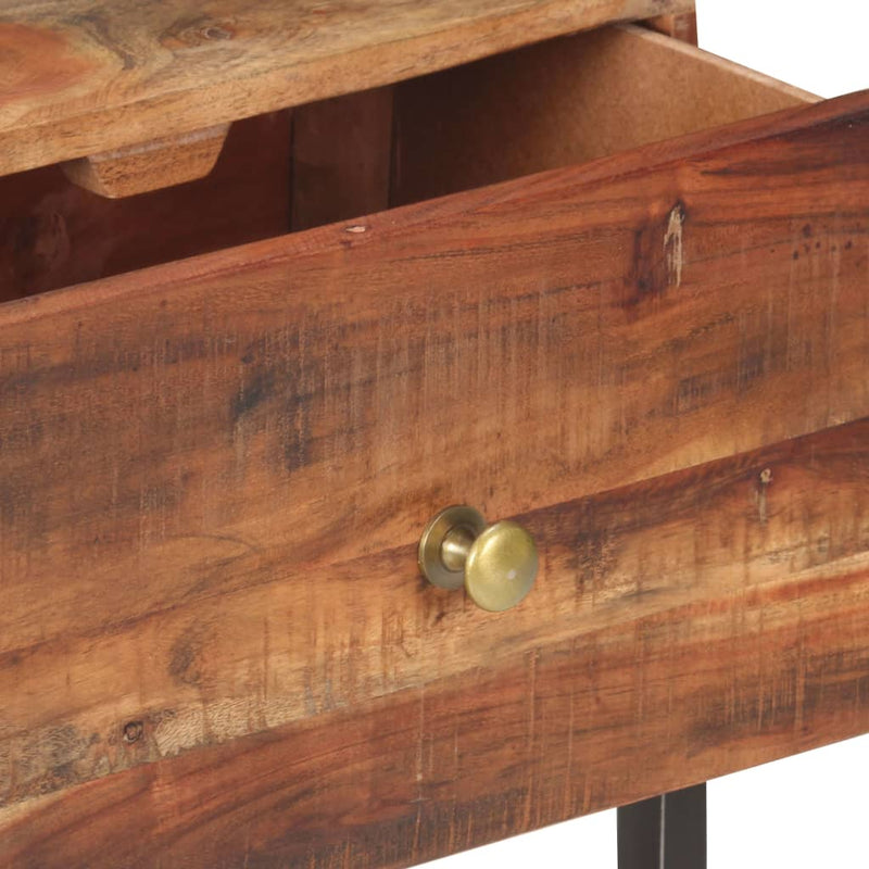 vidaXL nyers akácfa éjjeliszekrény 40 x 30 x 50 cm